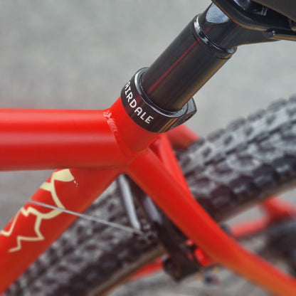 Fairdale BMX Bikes Matte Fire Engine Red Fairdale 2026 Taj 27.5 Inch Bike Matte Fire Engine Red
