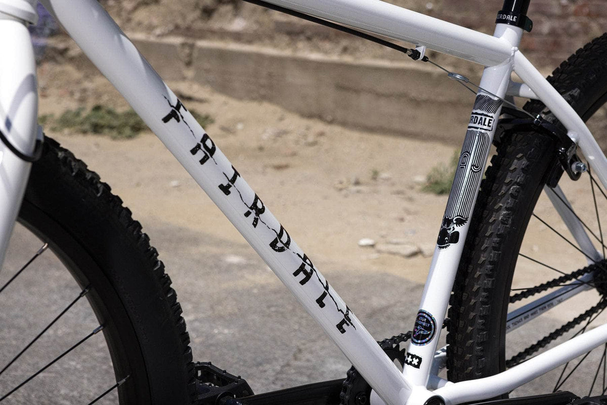 Fairdale BMX Bikes Gloss White Fairdale 2027 Taj 27.5 Inch Bike Gloss White