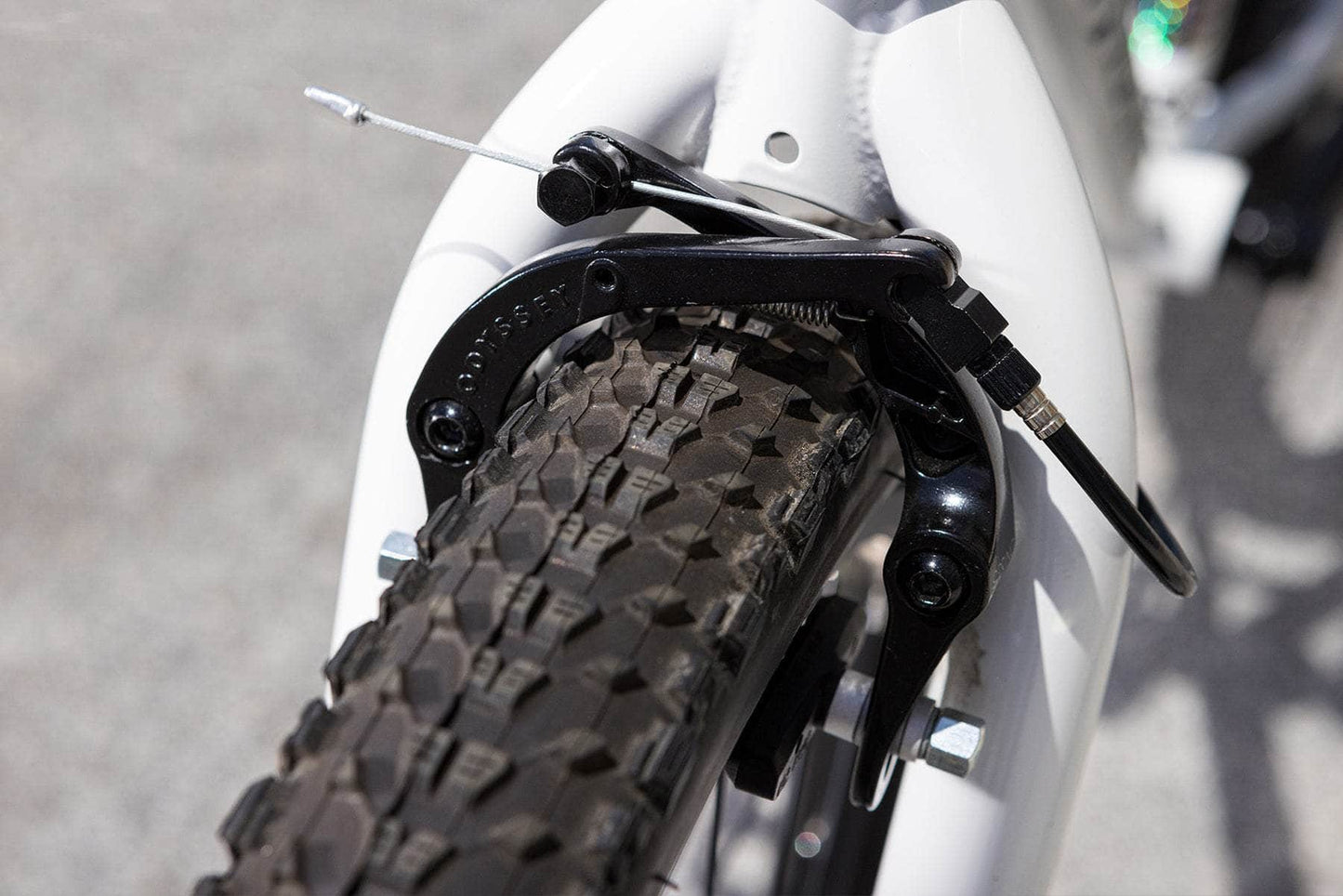 Fairdale BMX Bikes Gloss White Fairdale 2027 Taj 27.5 Inch Bike Gloss White