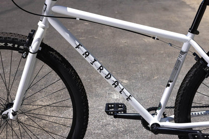 Fairdale BMX Bikes Gloss White Fairdale 2027 Taj 27.5 Inch Bike Gloss White