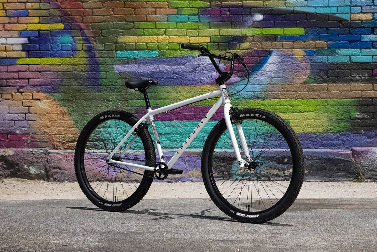 Fairdale BMX Bikes Gloss White Fairdale 2027 Taj 27.5 Inch Bike Gloss White