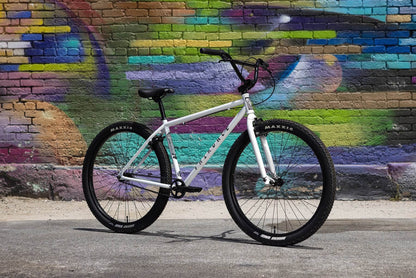 Fairdale BMX Bikes Gloss White Fairdale 2027 Taj 27.5 Inch Bike Gloss White