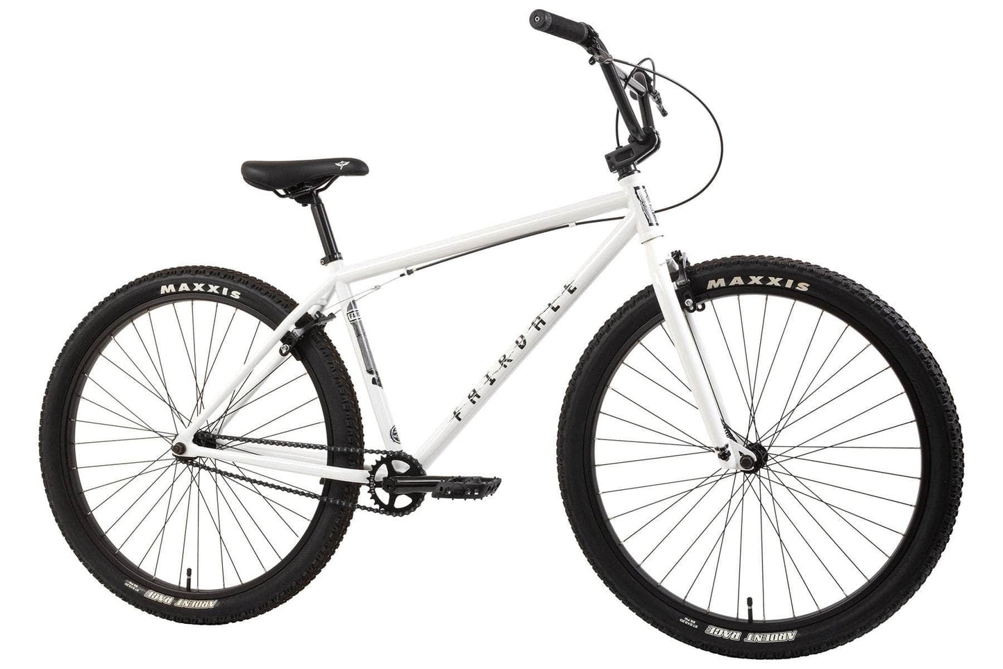 Fairdale BMX Bikes Gloss White Fairdale 2027 Taj 27.5 Inch Bike Gloss White