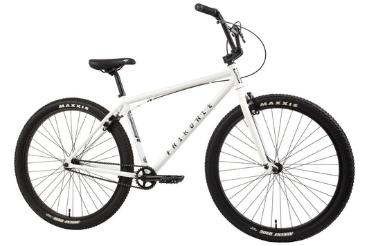 Fairdale BMX Bikes Gloss White Fairdale 2027 Taj 27.5 Inch Bike Gloss White