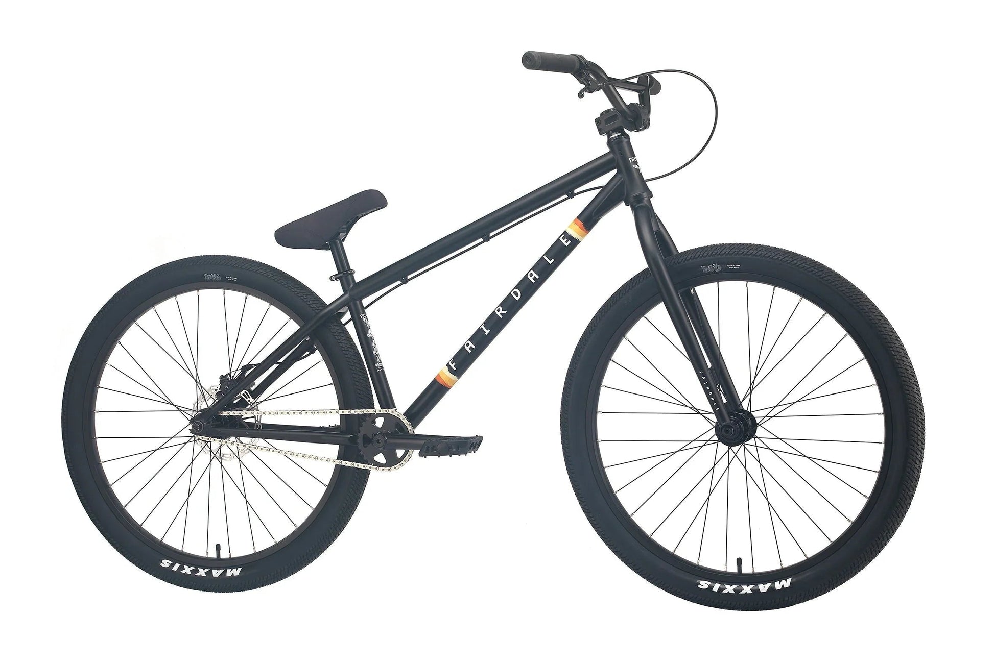 Fairdale Hareraiser Rigid Dirt Jump Bike Black Alans BMX