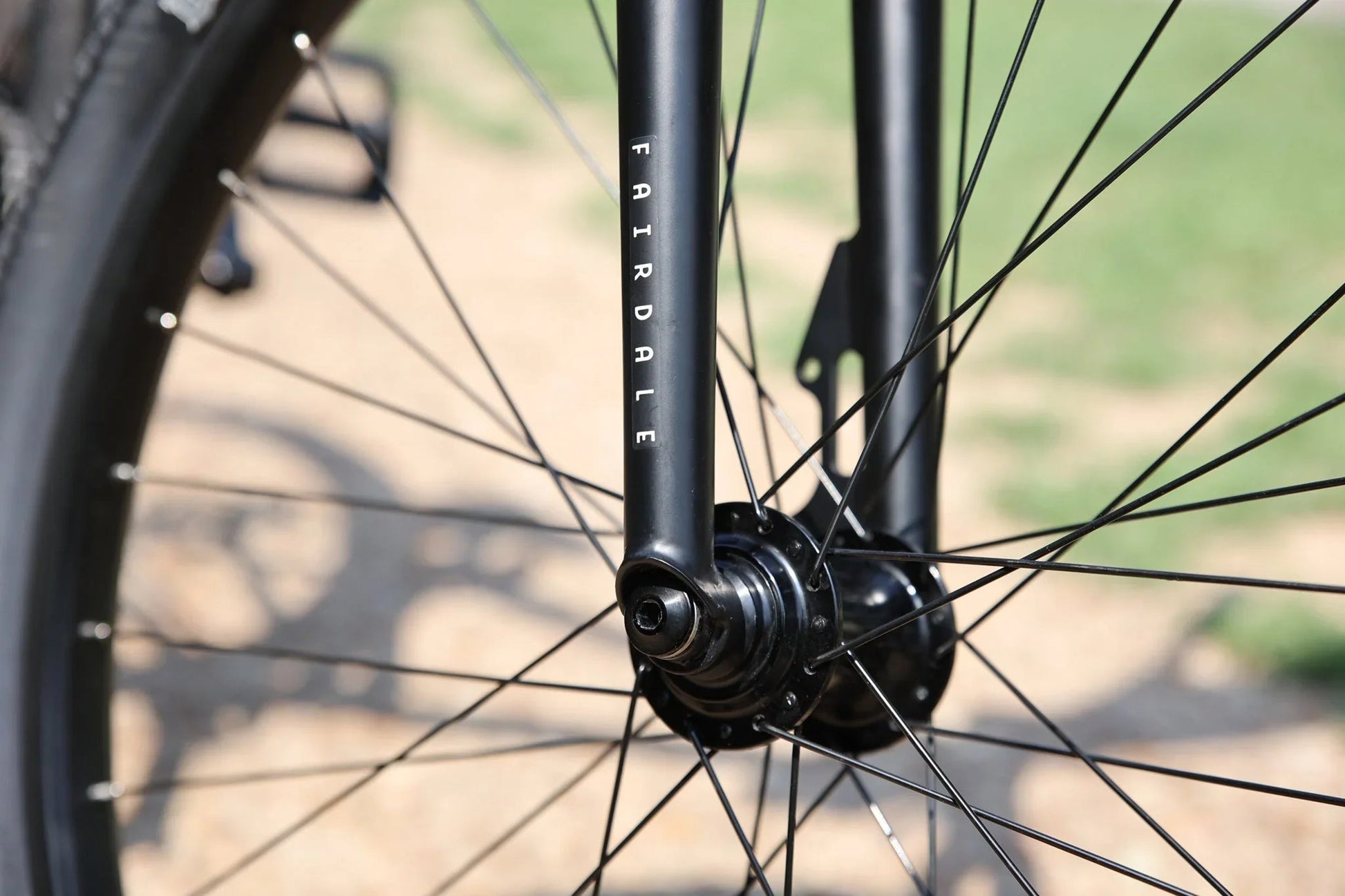 Fairdale Hareraiser Rigid Dirt Jump Bike Black Alans BMX