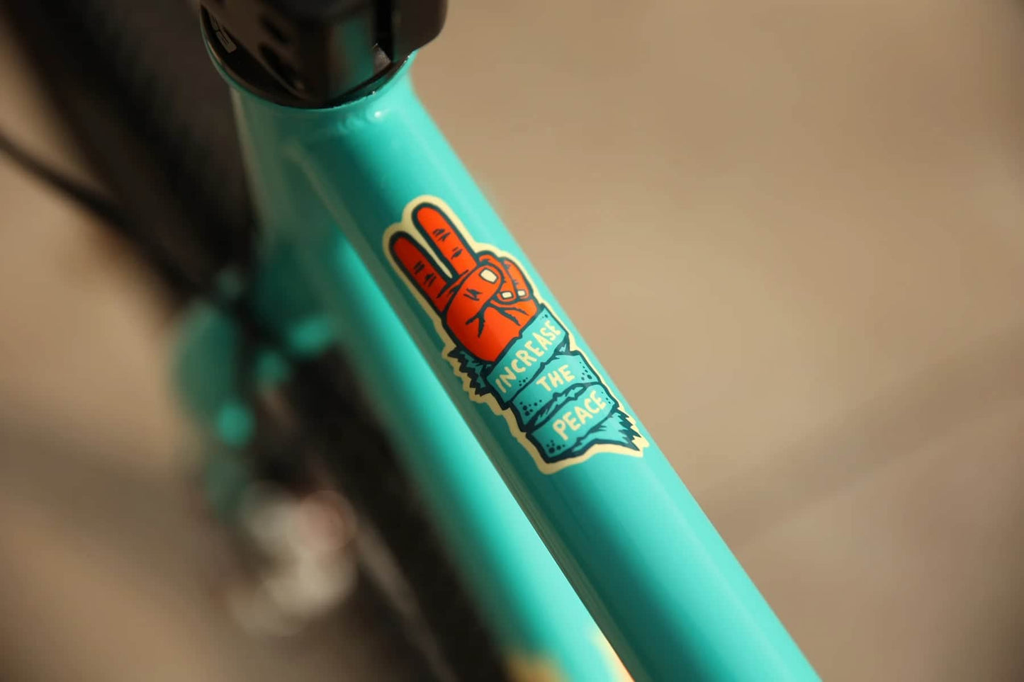 Fairdale Bikes Fairdale x Sieben Weekender Nomad 27.5" Bike Gloss Turquoise
