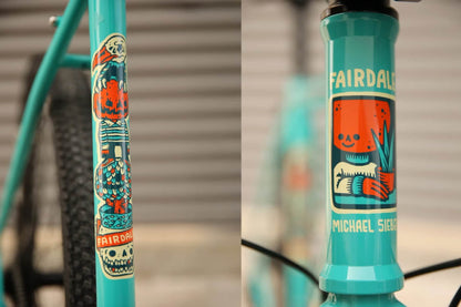 Fairdale Bikes Fairdale x Sieben Weekender Nomad 27.5" Bike Gloss Turquoise