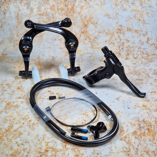 Family BMX Parts Black / Right Hand Lever Family Complete Rear U-Brake Kit Black