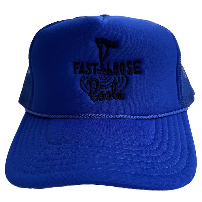 Fast and Loose Clothing & Shoes Blue Fast and Loose Pool Haven Trucker Cap