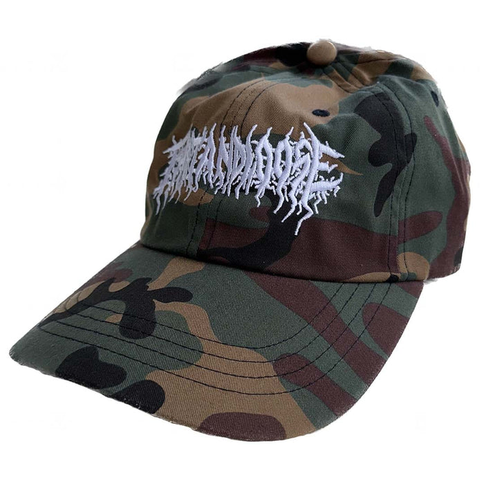 Fast and Loose Clothing & Shoes Camo Fast and Loose Pool Metal Logo Dad Cap Camo