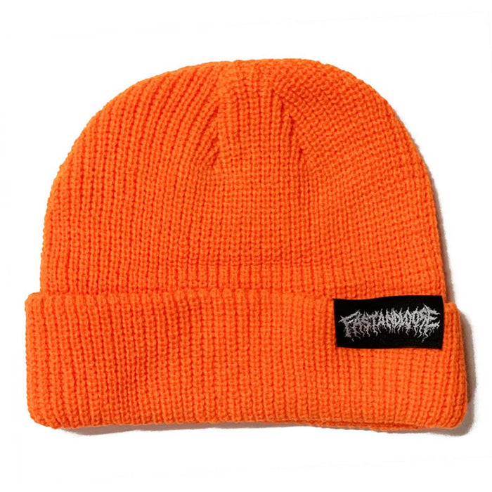 Fast and Loose Clothing & Shoes Orange Fast and Loose Tag Beanie