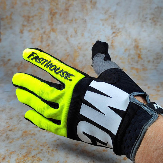 Fasthouse Protection Fasthouse Speed Style Remnant Gloves Black / High Viz