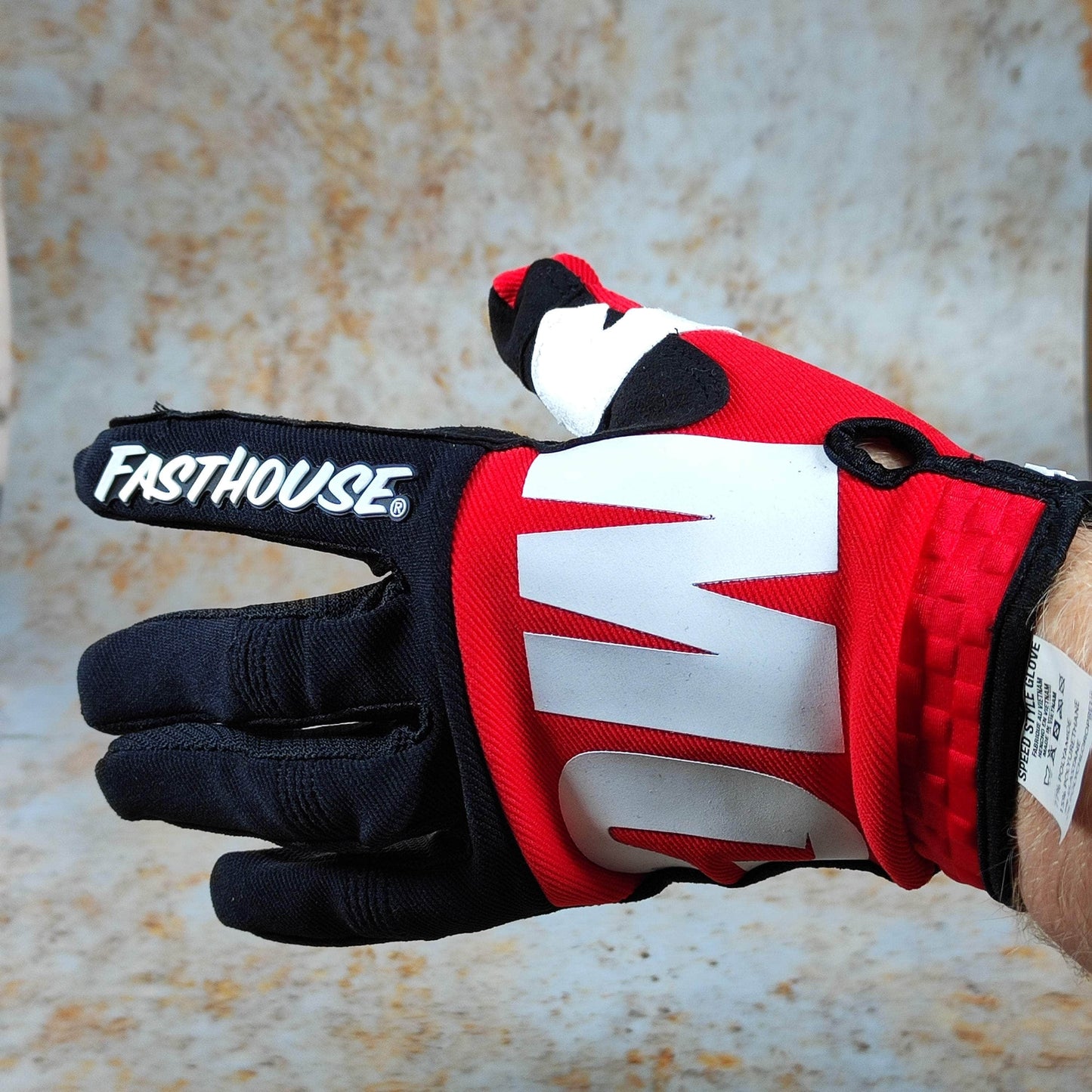 Fasthouse Protection Fasthouse Speed Style Remnant Gloves Red / Black