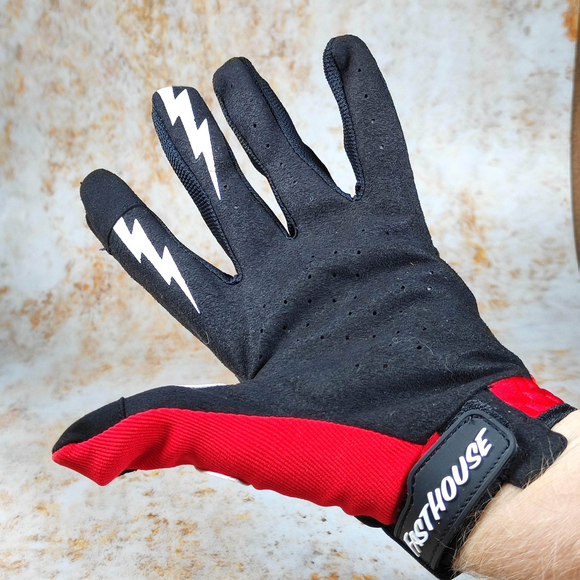 Fasthouse Protection Fasthouse Speed Style Remnant Gloves Red / Black