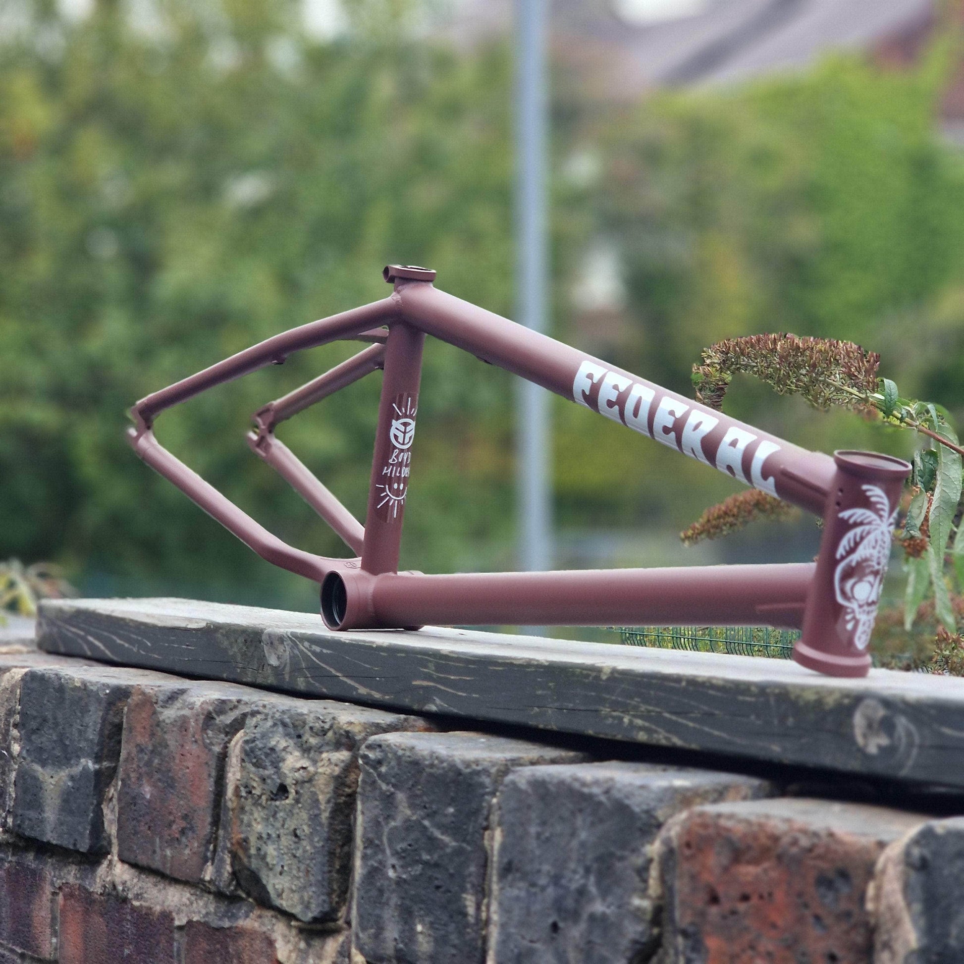 Federal BMX Parts Federal Boyd ICS2 Frame Matt Dark Maroon