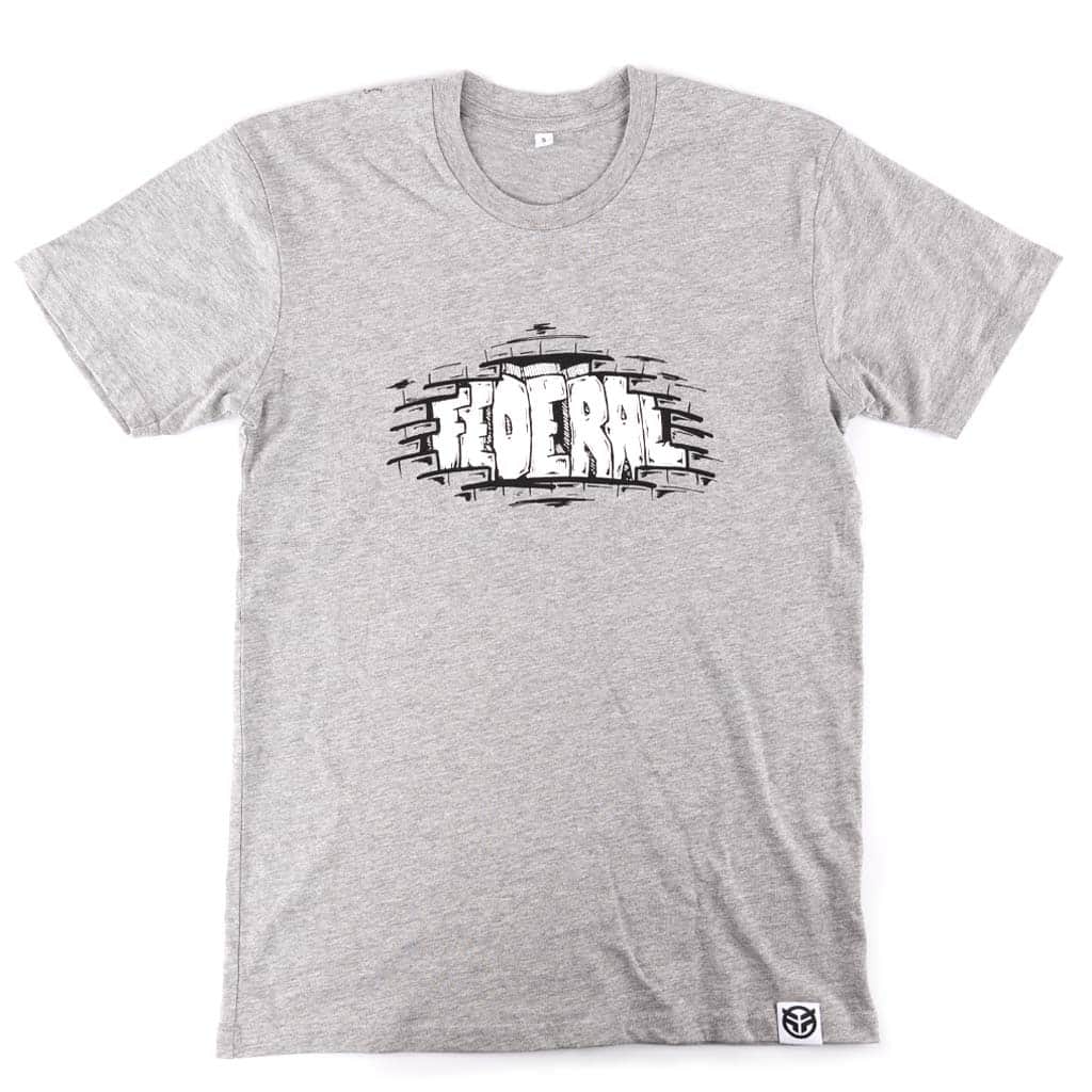 Federal Clothing & Shoes Federal Bricks T-shirt Heather Grey