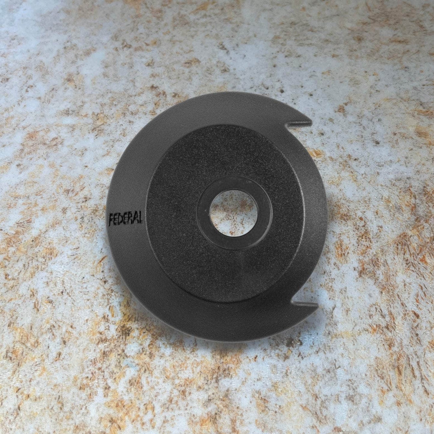 Federal BMX Parts Federal Drive Side Plastic Hubguard with Universal Washer Black 14mm