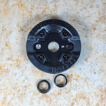 Federal BMX Parts 25T Federal Impact Guard Sprocket Black