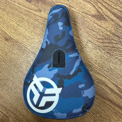 Federal BMX Parts Federal Mid Pivotal Logo Seat Blue Camo with White Logo