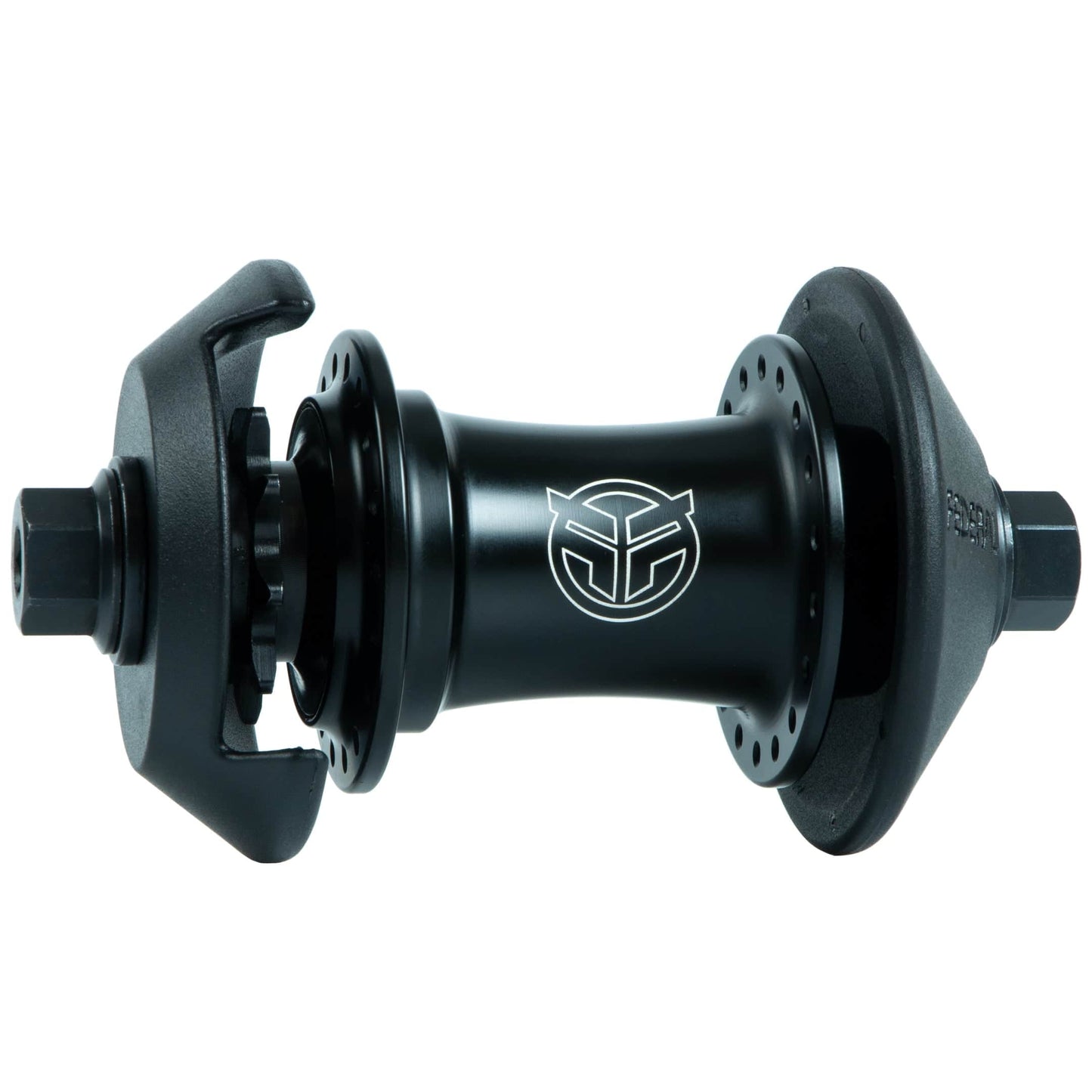 Federal BMX Parts LHD / Black Federal Stance Pro 14mm Female Bolt Cassette Hub with Guards Matt Black