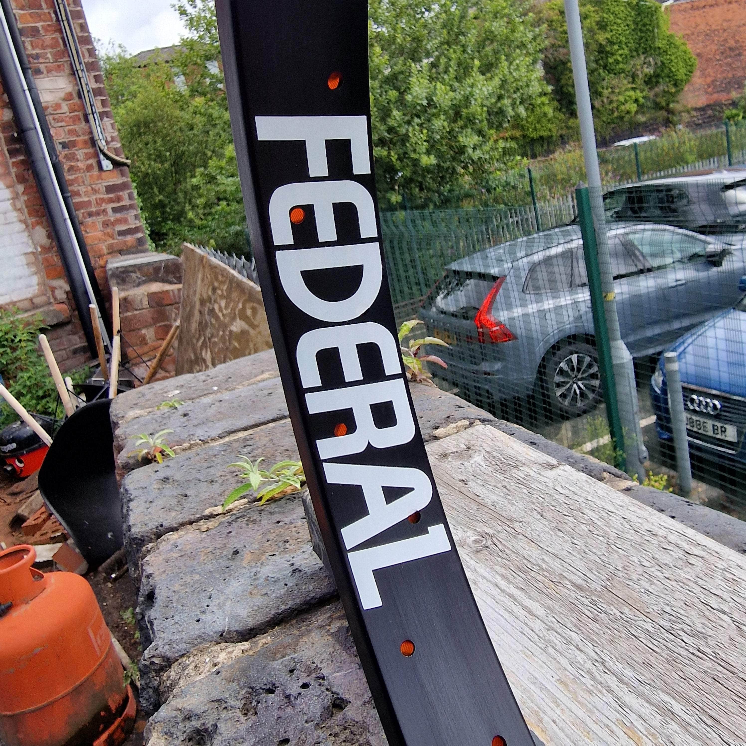 Federal Stance XL BMX Rim Black | Alans BMX