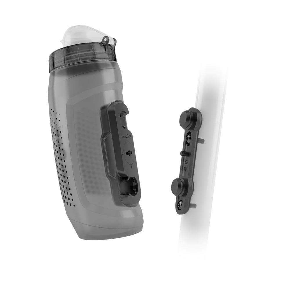 Alans BMX Trans Black Fidlock Twist Bottle with Base 590ml