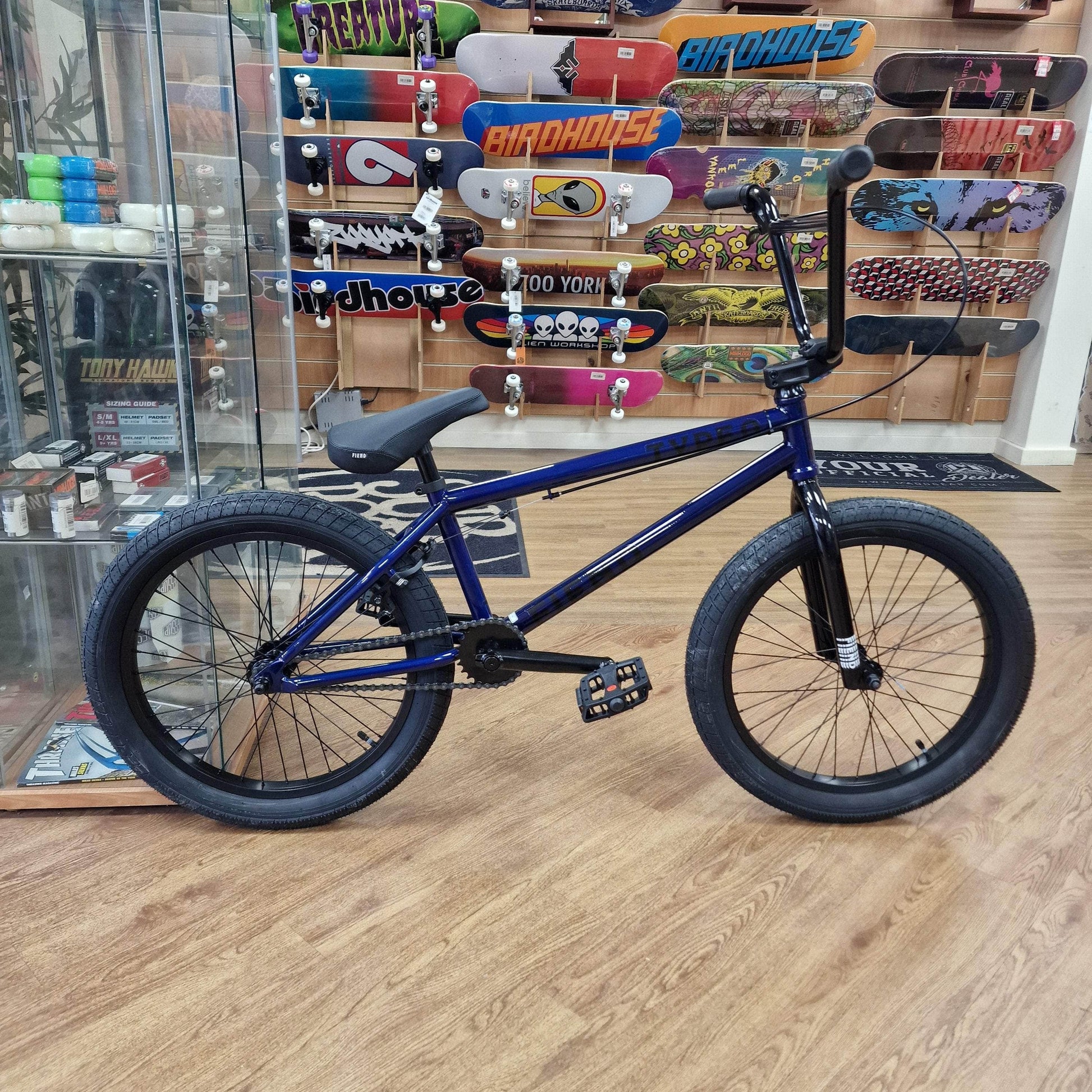 Fiend BMX Bikes 20.25 / Trans Blue Fiend 2022 Type O- 20.25" TT Bike Gloss Trans Blue