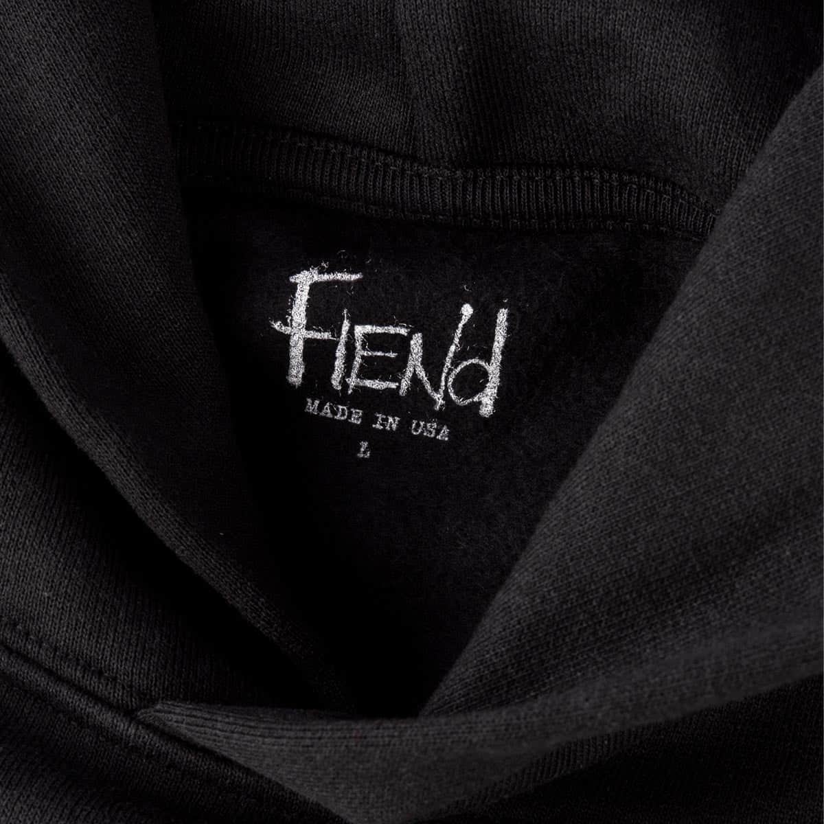 Fiend Clothing & Shoes Fiend Always Fiending Hoodie Black