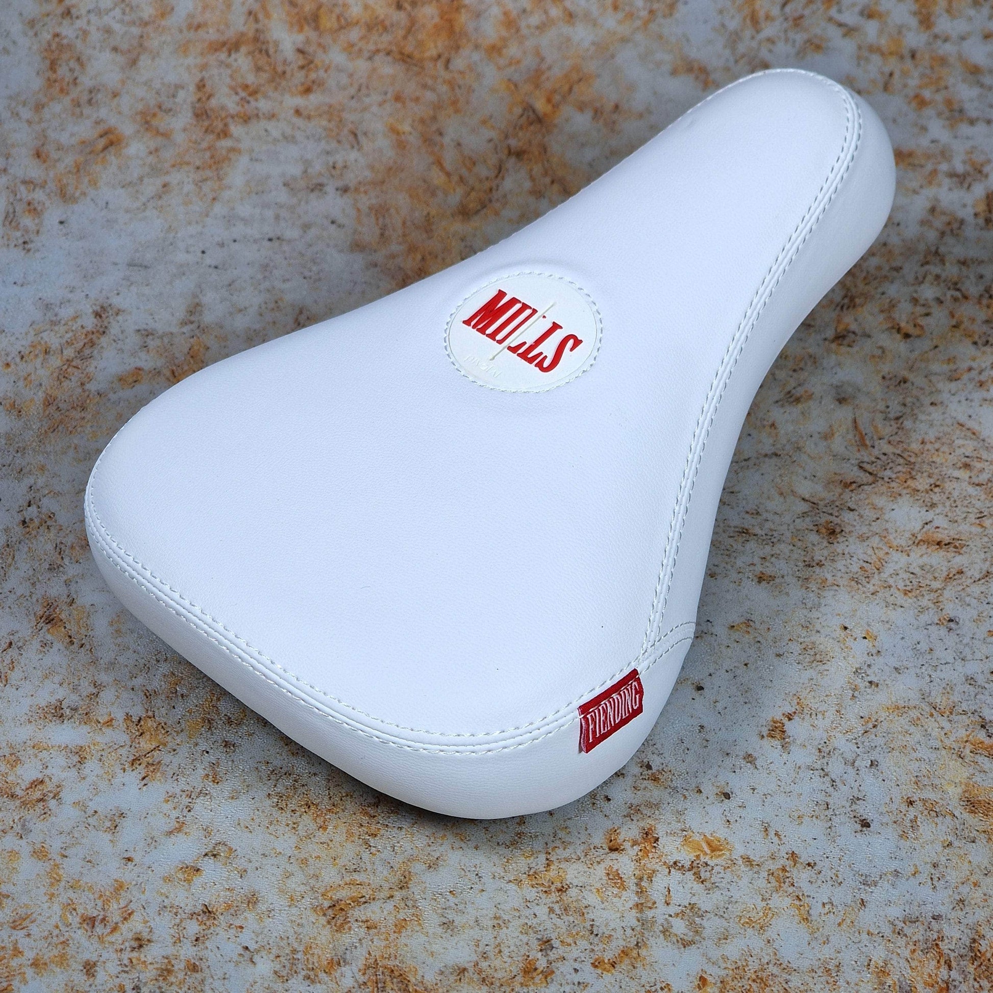 Fiend BMX Parts White Fiend Mills Pivotal Seat White