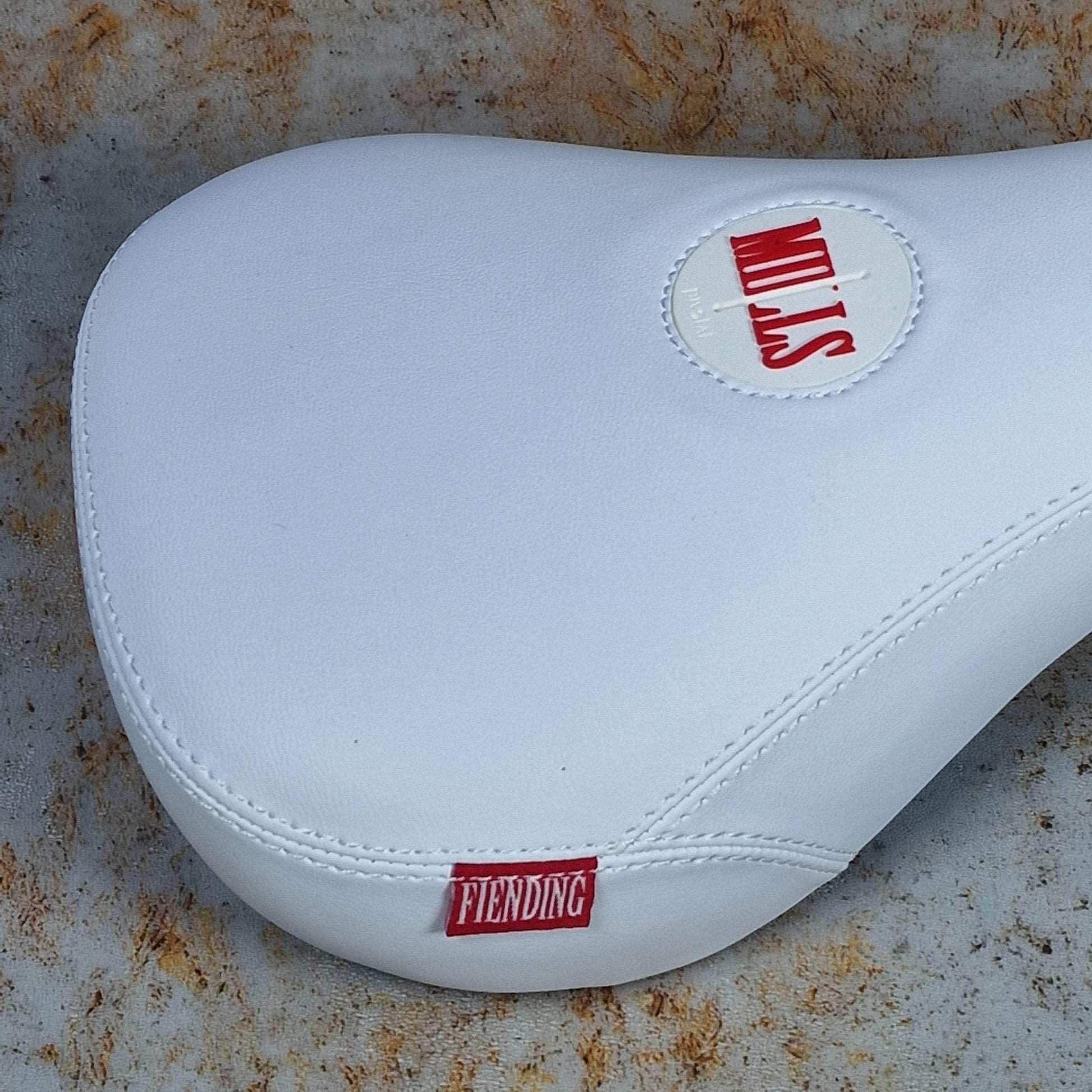 Fiend BMX Parts White Fiend Mills Pivotal Seat White