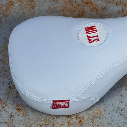 Fiend BMX Parts White Fiend Mills Pivotal Seat White