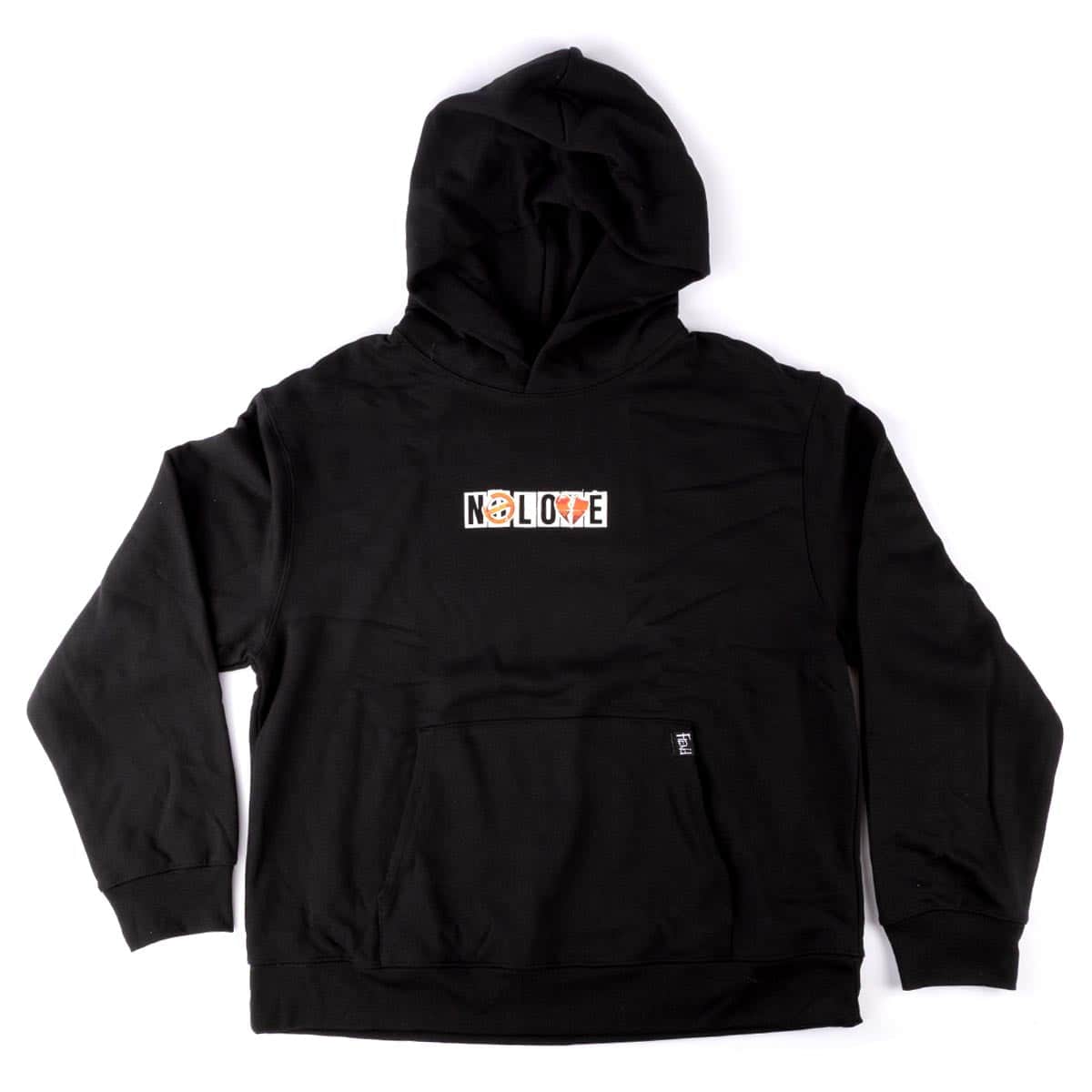 Fiend Clothing & Shoes Fiend No Love Hoodie Black