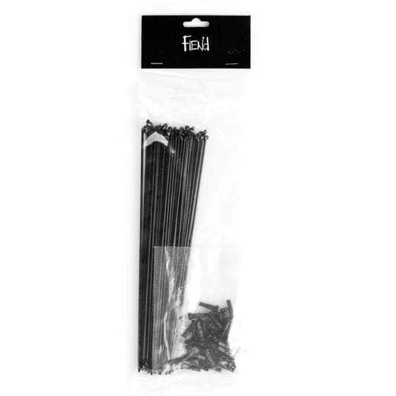 Fiend BMX Parts Fiend Straight Gauge Spokes (Pack of 40)