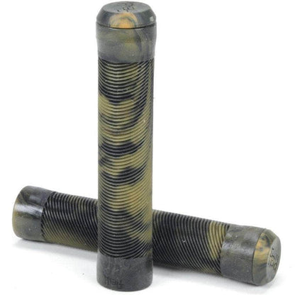 Fiend BMX Parts Gum Marble Fiend Team Flangeless Grips