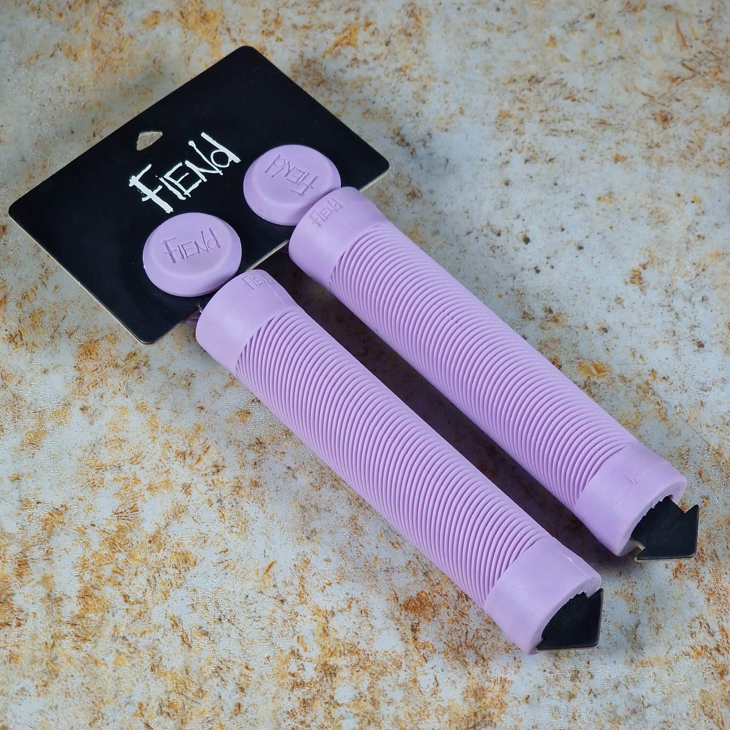 Fiend BMX Parts Purple Haze Fiend Team Flangeless Grips