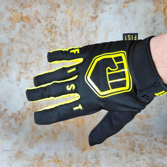 FIST Protection FIST Handwear Stocker Gloves Black / Fluro Yellow