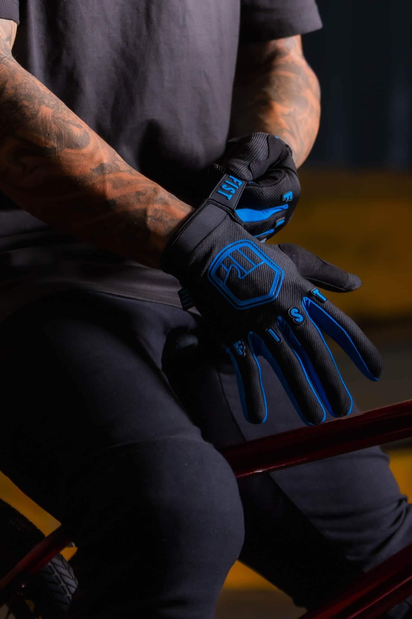 FIST Protection FIST Handwear Stocker Gloves Fluro Blue