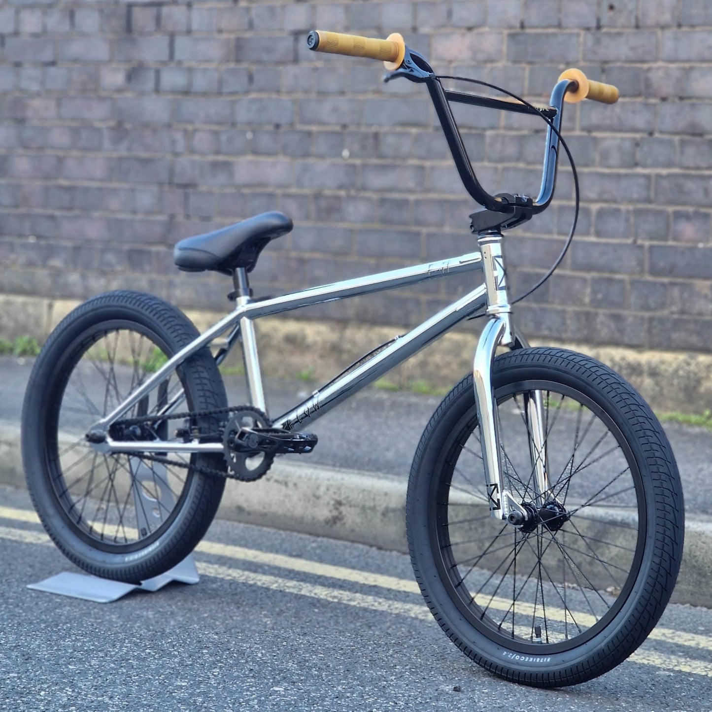 Fit Bike Co BMX Bikes Chrome / 21.25 Fit Bike Co 2026 Flow 21.25" TT Bike Chrome