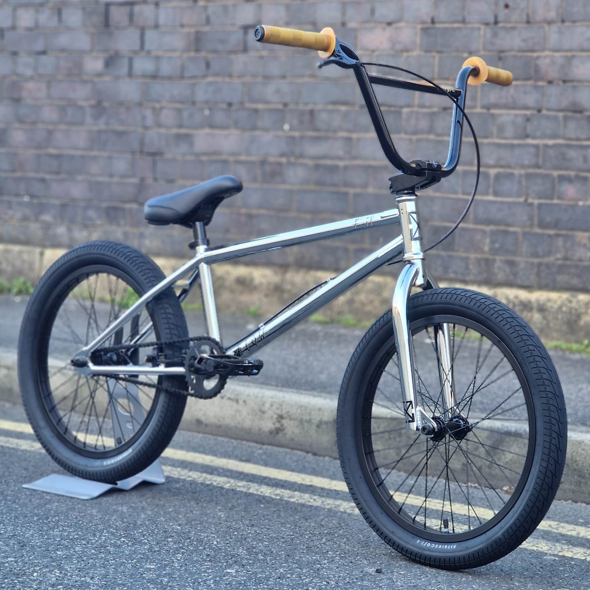 Fit Bike Co BMX Bikes Chrome / 21.25 Fit Bike Co 2026 Flow 21.25" TT Bike Chrome