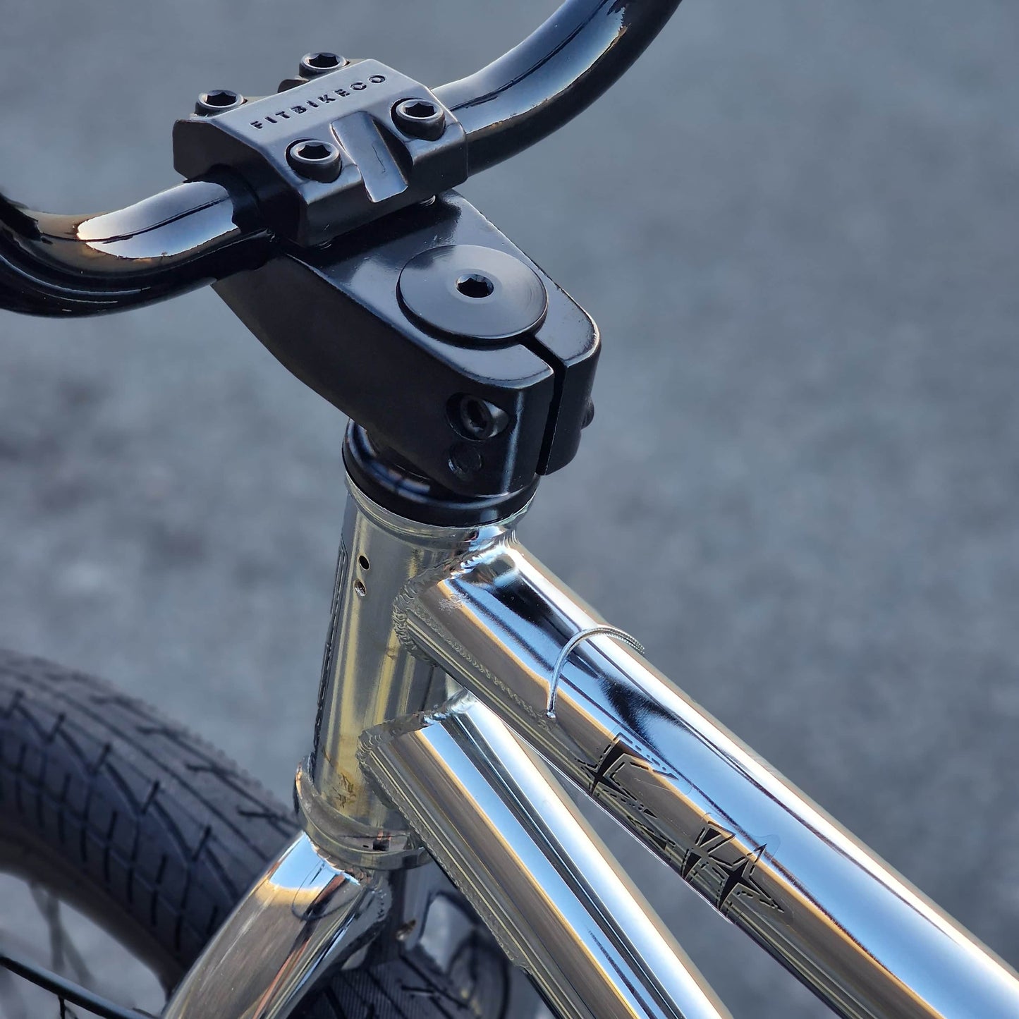 Fit Bike Co BMX Bikes Chrome / 21.25 Fit Bike Co 2026 Flow 21.25" TT Bike Chrome