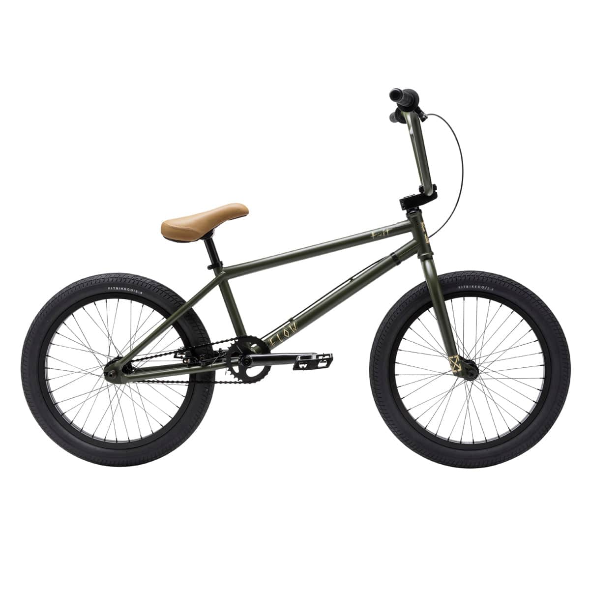 Fit Bike Co BMX Bikes Matte Green / 21 Fit Bike Co 2026 Flow 21" TT Bike Matte Green