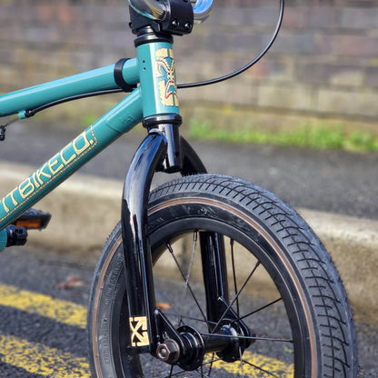 Fit Bike Co BMX Bikes Dark Jade Green Fit Bike Co 2026 Misfit 14 Inch Bike Dark Jade Green