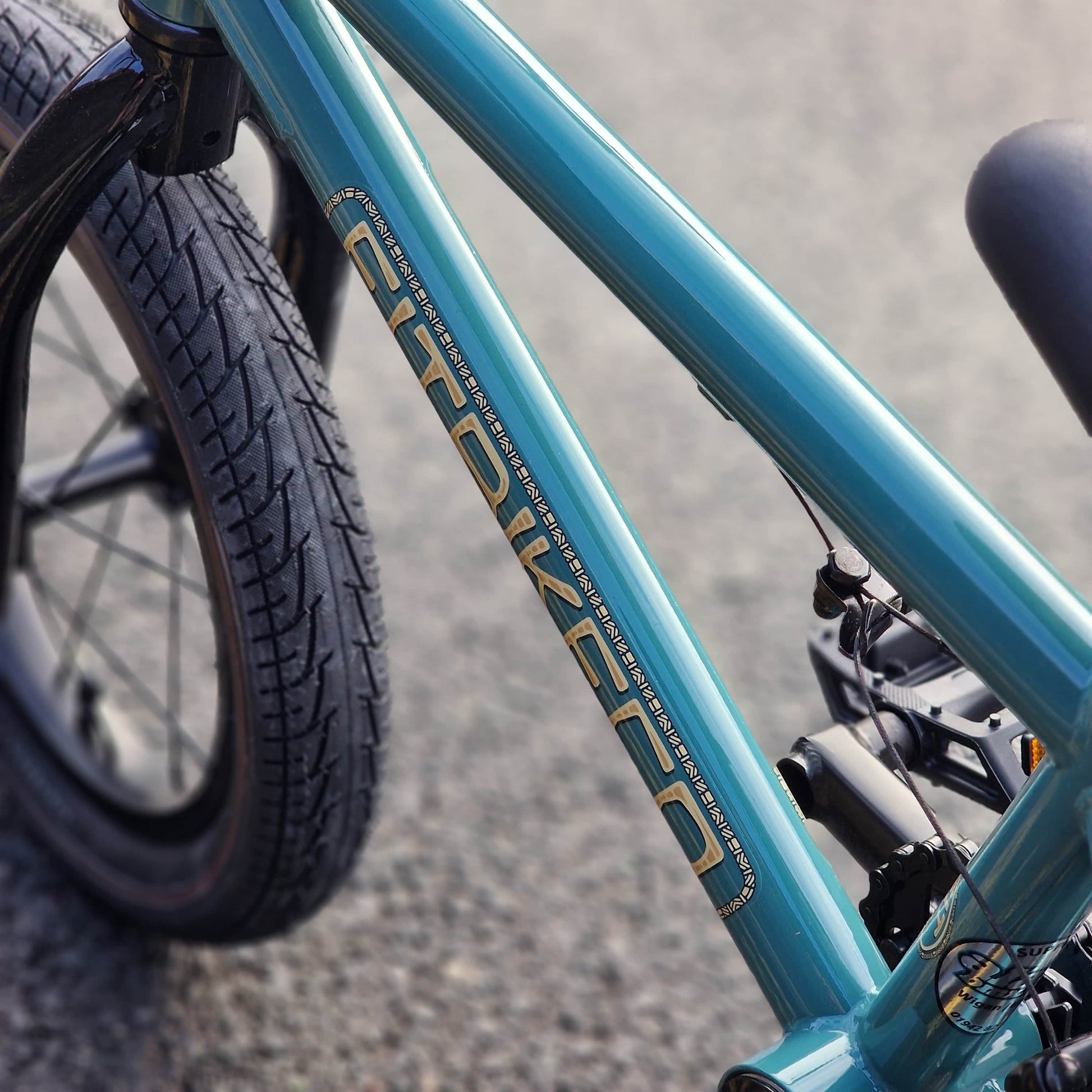 Fit Bike Co BMX Bikes Dark Jade Green Fit Bike Co 2026 Misfit 14 Inch Bike Dark Jade Green