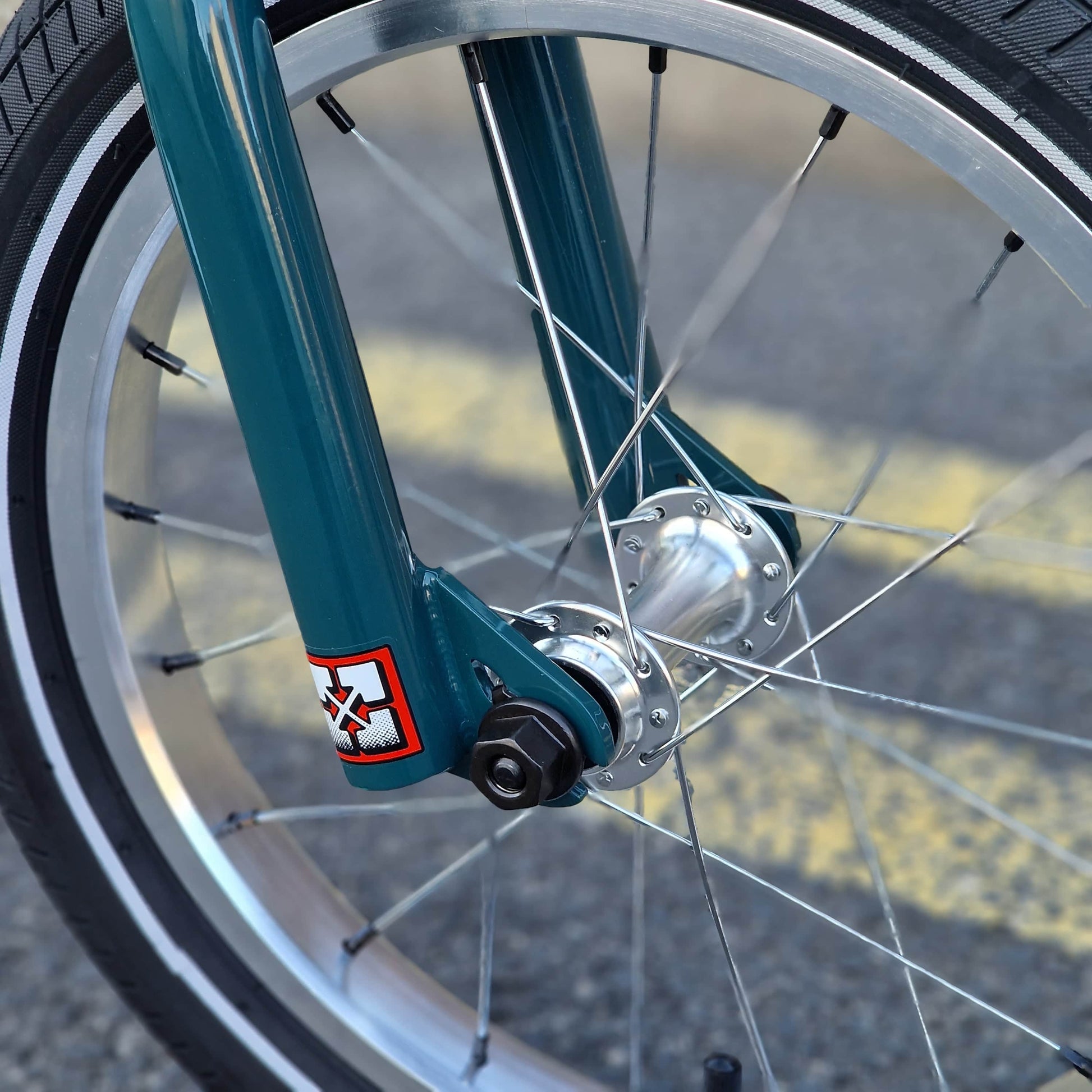 Fit Bike Co BMX Bikes Petrol Blue Fit Bike Co 2026 Misfit 16 Inch Bike Petrol Blue