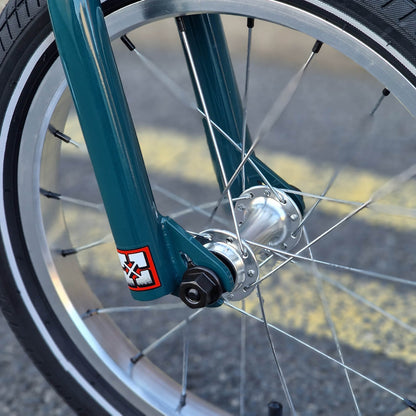 Fit Bike Co BMX Bikes Petrol Blue Fit Bike Co 2026 Misfit 16 Inch Bike Petrol Blue