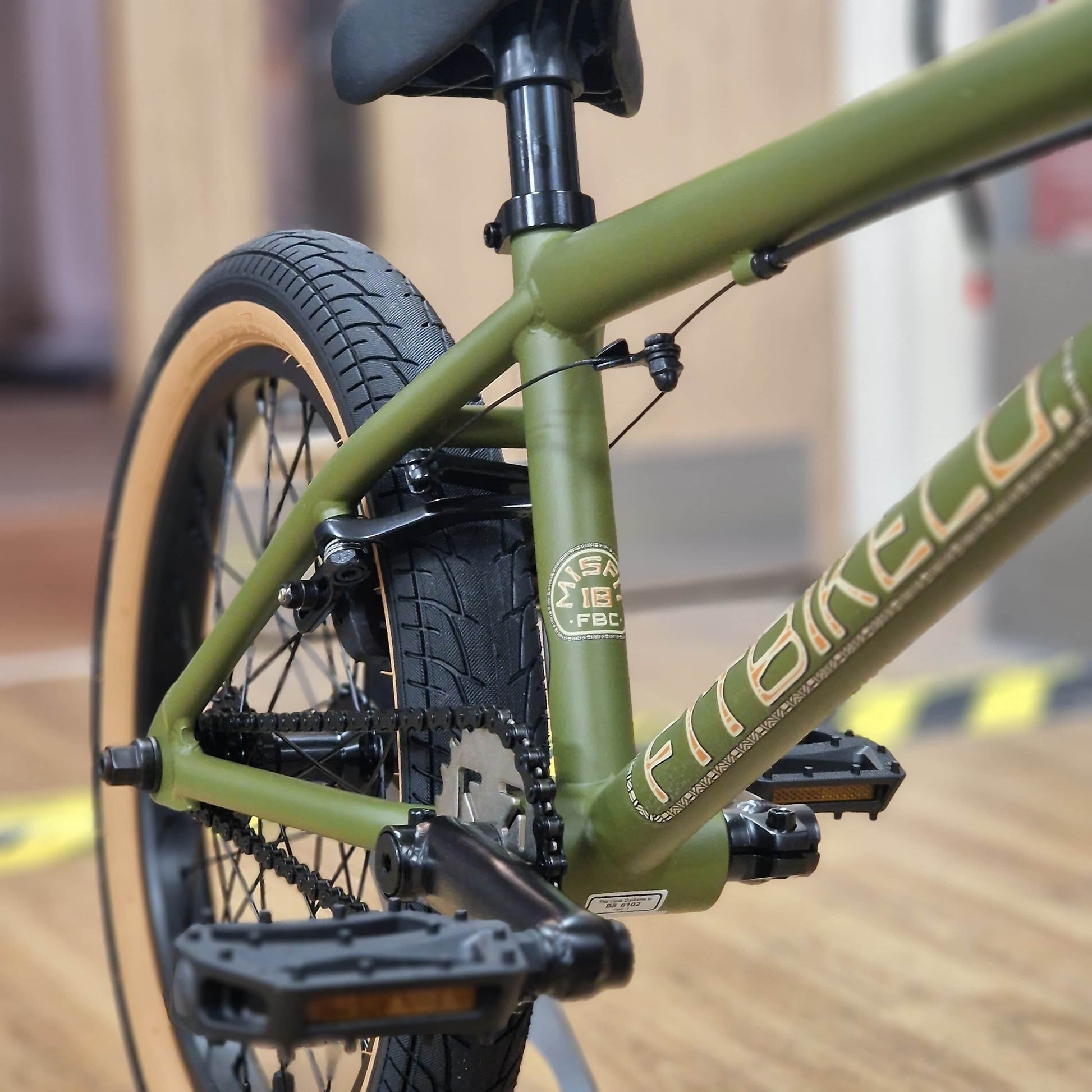 Fit Bike Co BMX Bikes Jungle Green Fit Bike Co 2026 Misfit 18 Inch Bike Jungle Green