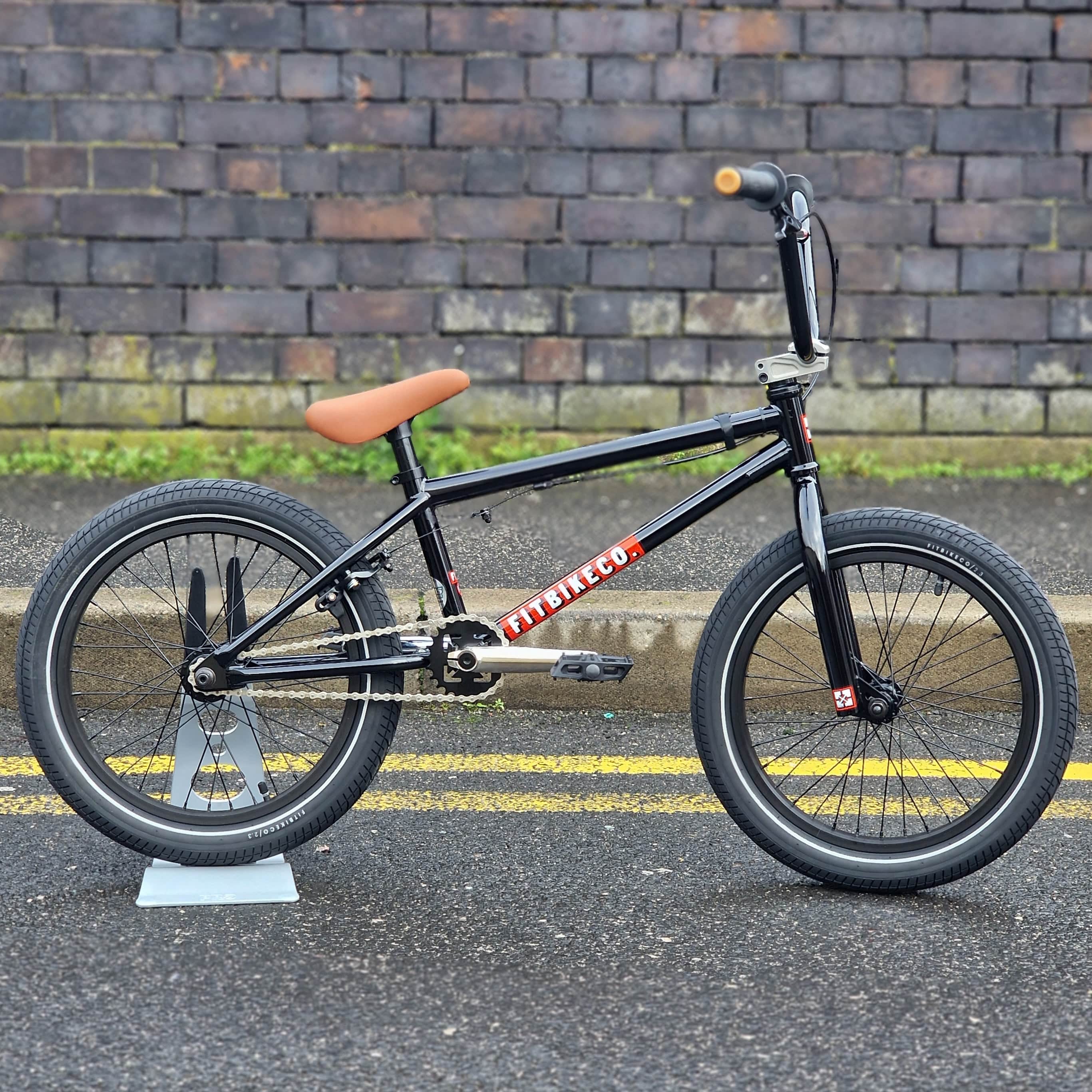 Fit Bike Co 2026 Misfit 18 Inch BMX Bike Gloss Black | Alans BMX