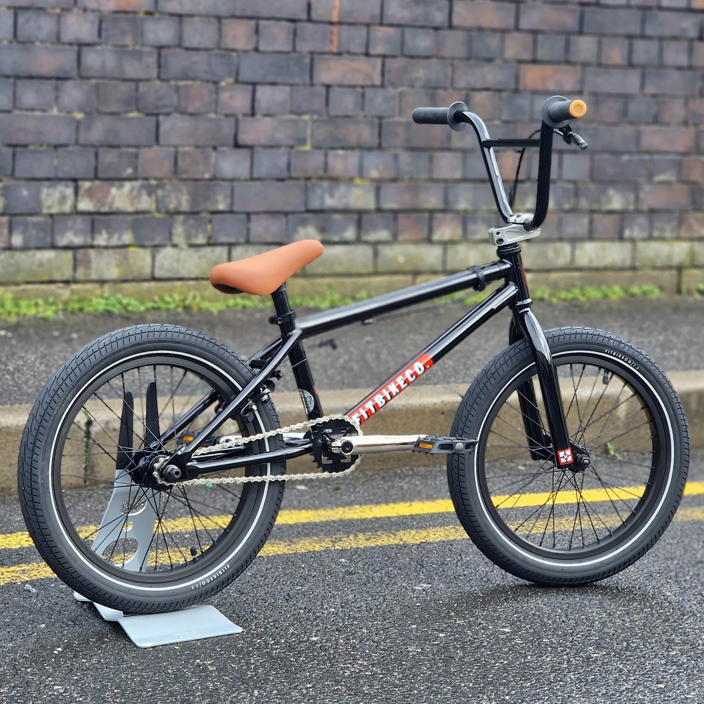 Fit Bike Co 2026 Misfit 18 Inch BMX Bike Gloss Black | Alans BMX