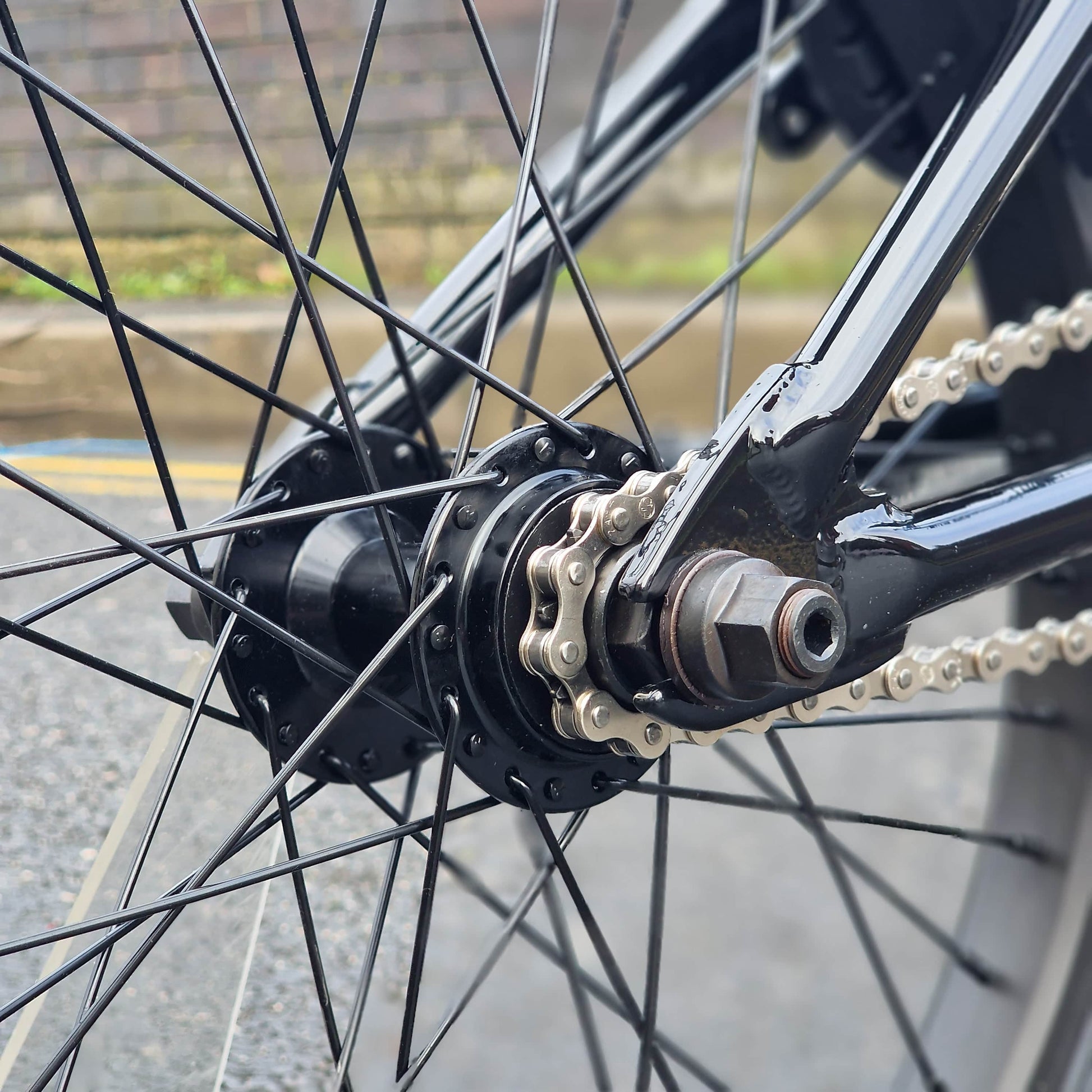 Fit Bike Co BMX Bikes Gloss Black Fit Bike Co 2026 Misfit 18 Inch Gloss Black